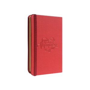 دفتر یادداشت جیبی تیج سان طرح ولنتاین با جلد ترمو ونیز