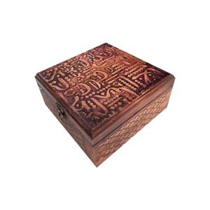 جعبه چوبی پذیرایی تیج سان مدل کتیبه
